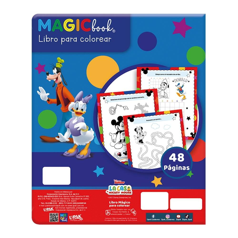  Disney Advanced - Juego de libros para colorear para  adolescentes y adultos, paquete de libros de actividades para colorear de  Disney 100 y Mickey Mouse con lápices de colores, marcador (relajación