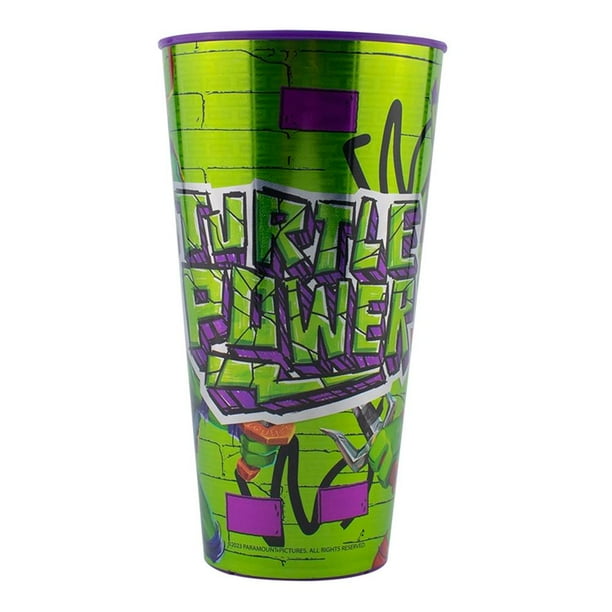 Vasos plásticos 500ml personajes infantiles TMNT