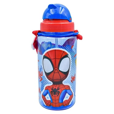 Vaso con Tapa y Popote Spidey Marvel de Fun Kids - Palitroche Store