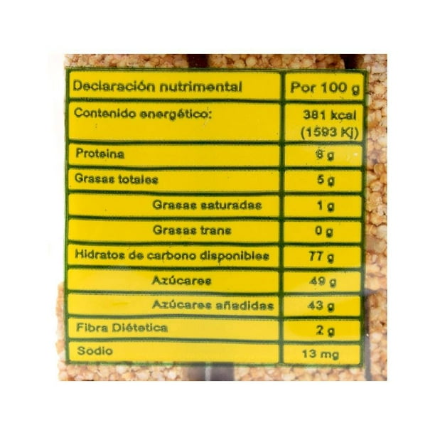 Calorías en Carrefour Obleas de Arroz e Información Nutricional