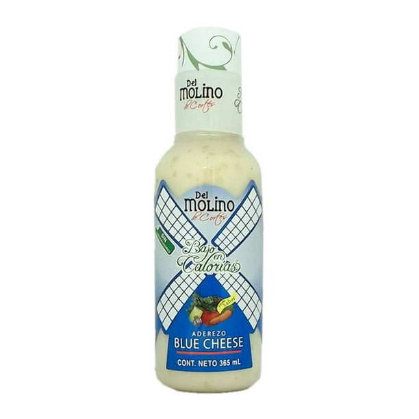 Aderezo blue cheese Del Molino de Cortés bajo en calorías 365 ml | Walmart
