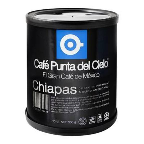 Café Punta del Cielo molido Chiapas americano premium 300 g