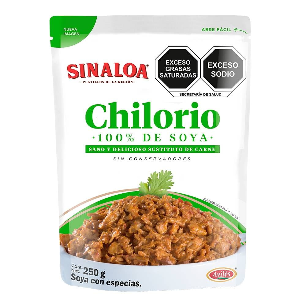 Chilorio Avilés Sinaloa soya 250 g | Walmart