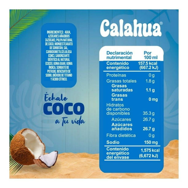 Crema de coco Calahua la original 1 l | Walmart