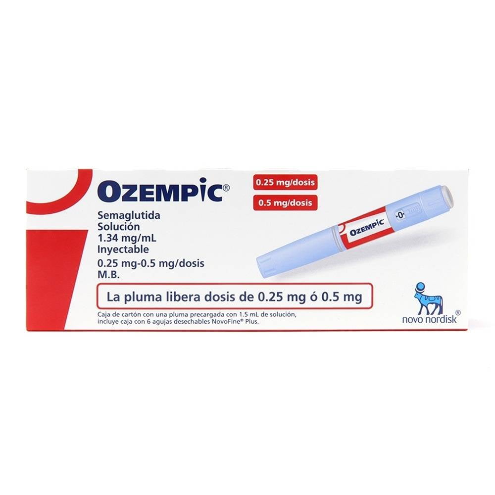 Ozempic 1.34 mg/ml inyectable 6 agujas Walmart