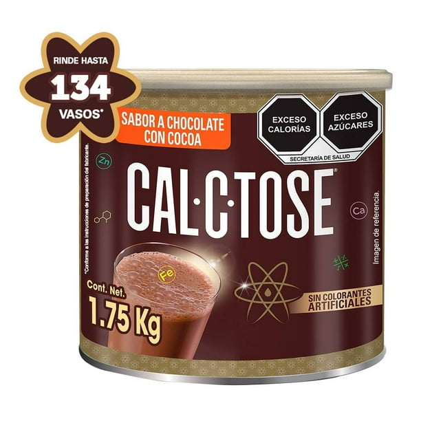 Chocolate en polvo Cal C Tose fortificado 1.75 kg