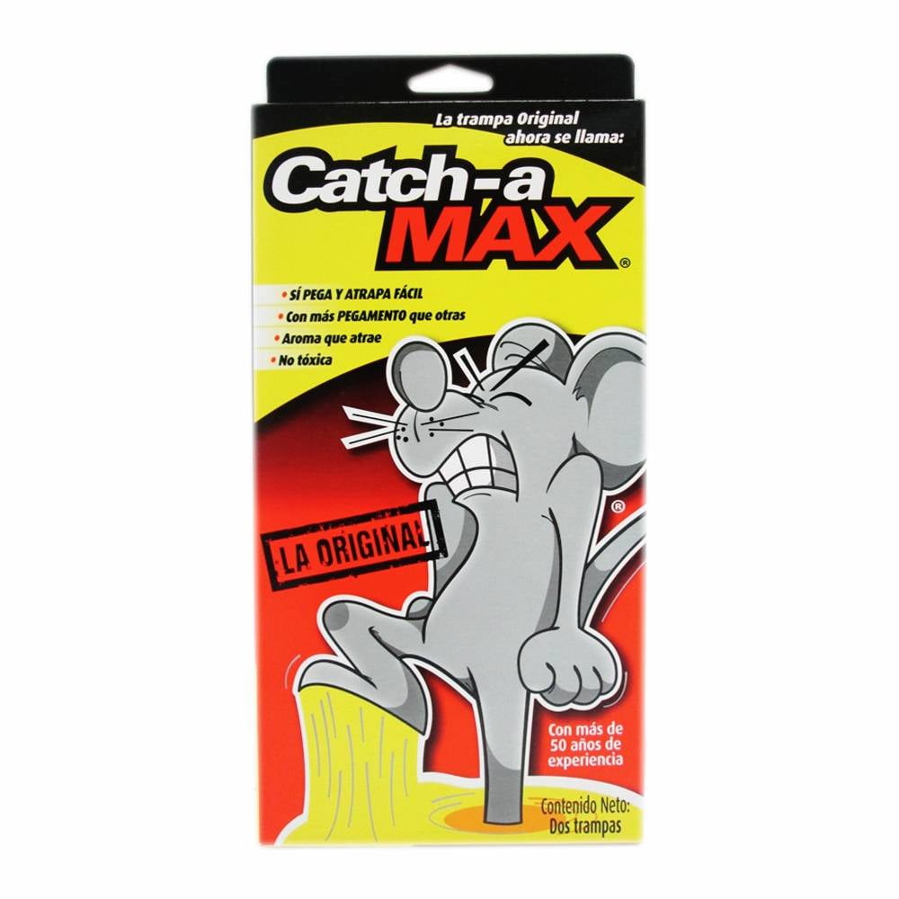 CATCH A MAX ® - Trampas de Pegamento elimina Ratas – Catch-a MAX