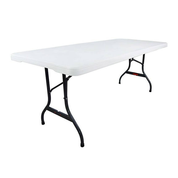 Mesa Plegable Dolmen Verona Blanca 1.8 m