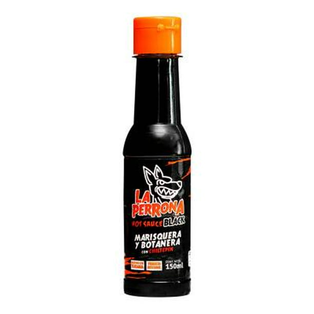 Salsa picante La perrona black 150 ml