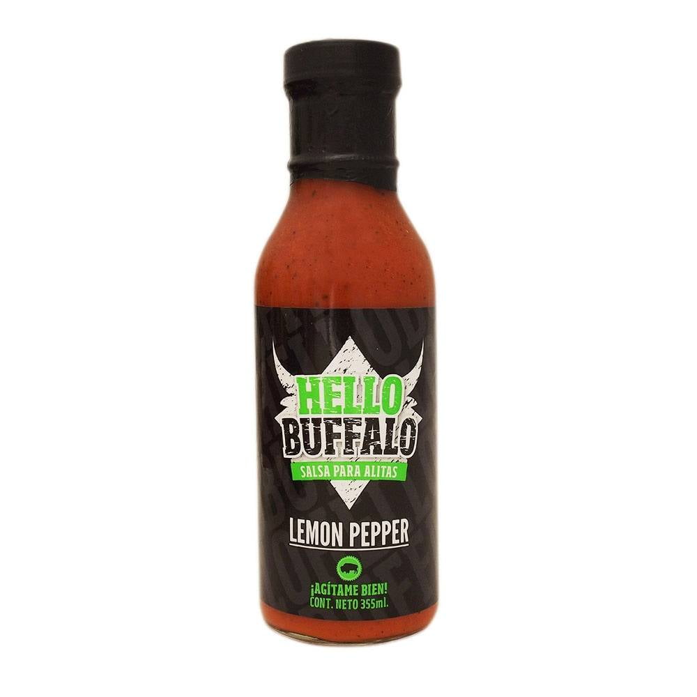 Salsa para alitas Hello Buffalo lemon pepper 355 ml | Walmart