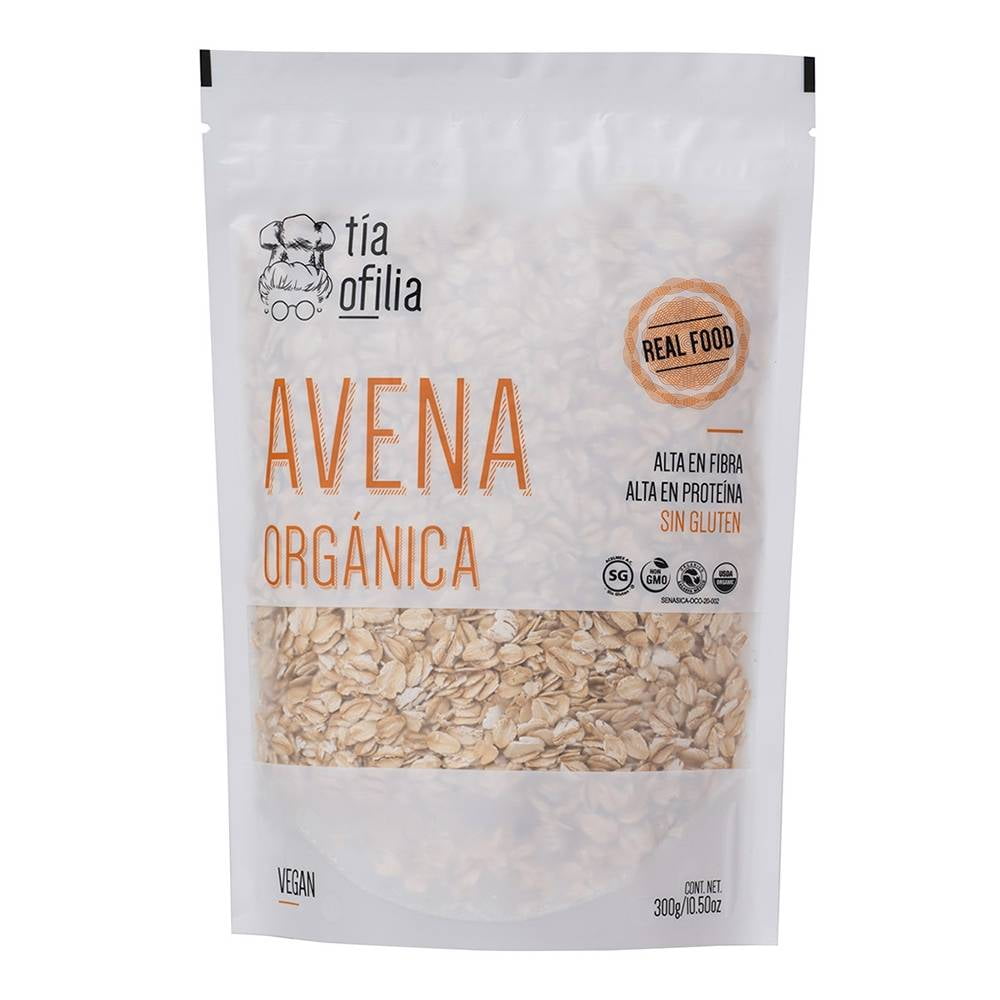 Avena Integral Orgánica Libre de Gluten 500 GRS – Rico y Orgánico