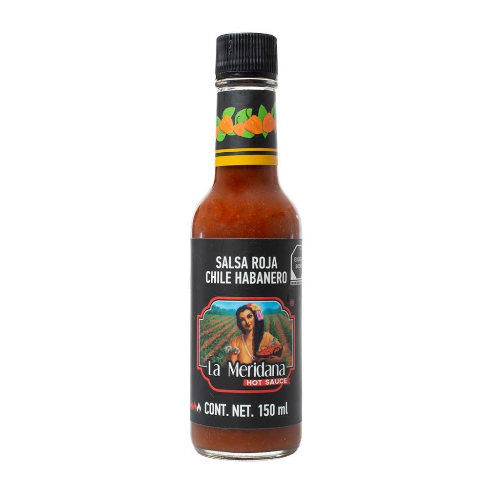 Salsa Roja La Meridana Con Chile Habanero 150 Ml Walmart 3261