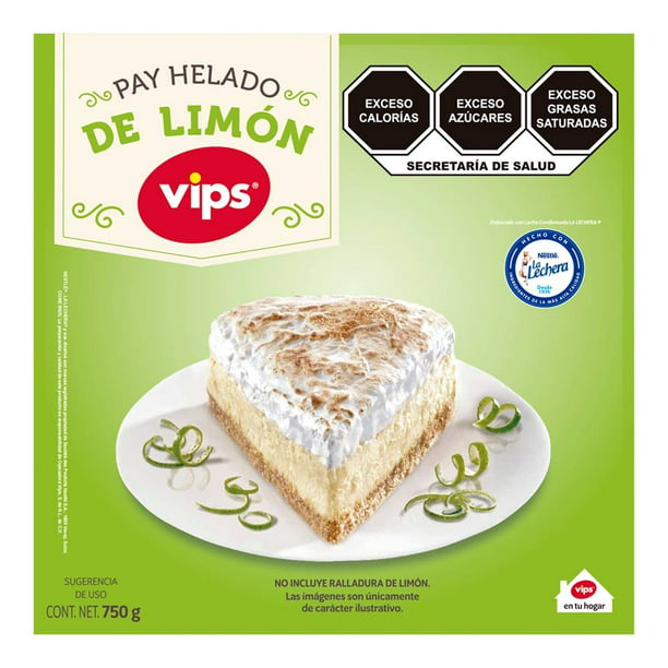 Pay helado Vips La Lechera de limón 750 g | Walmart