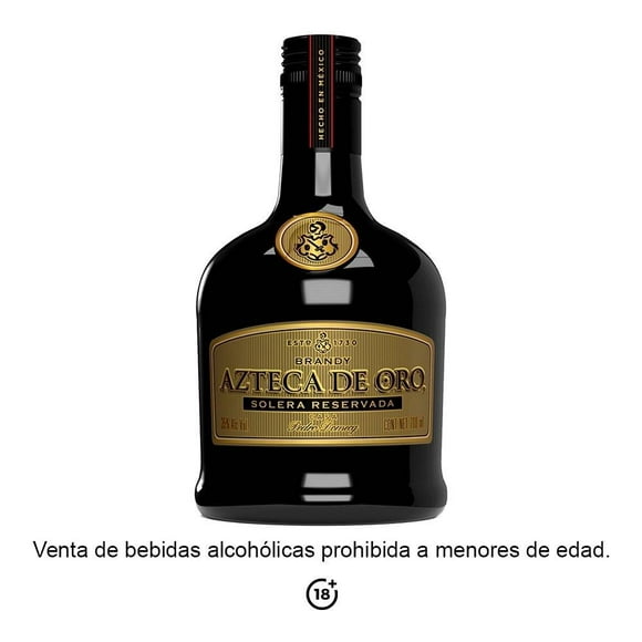 Brandy Azteca de Oro solera reservada 700 ml