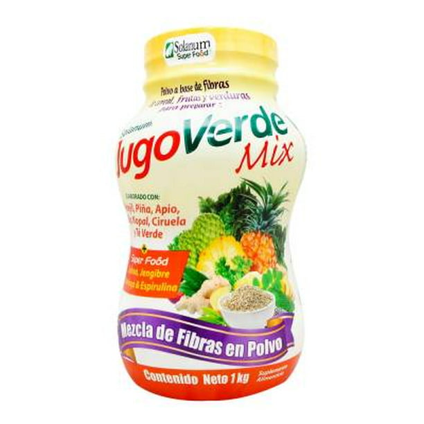 Suplemento alimenticio Solanum jugo verde mix en polvo 1 kg