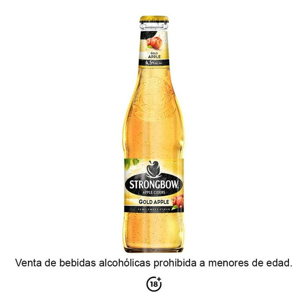 Bebida alcohólica Strongbow de manzana 330 ml