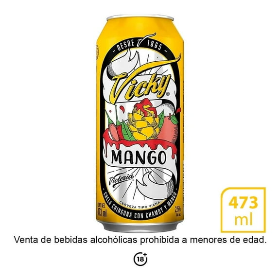 Cerveza Victoria mango 473 ml