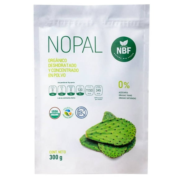 Duo Pack Nopal NBF En Polvo Orgánico 300 g