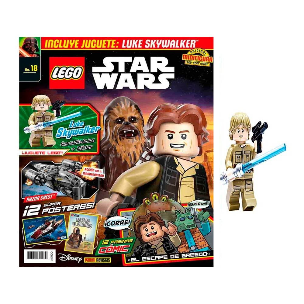 Unir Chillido Un fiel Revista Lego Star Wars N 18 | Walmart