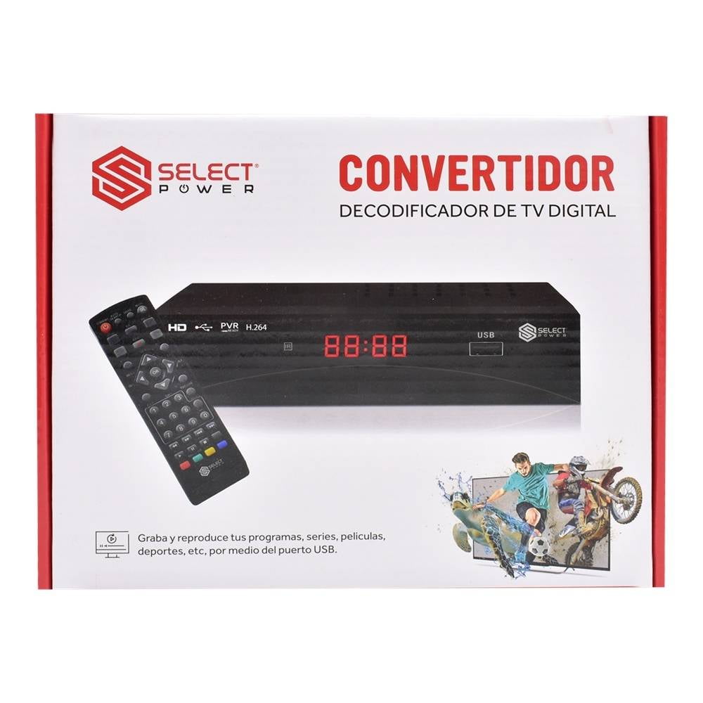 Bienvenido mueble esperanza Decodificador de TV Digital Select Power SS-DECO | Walmart