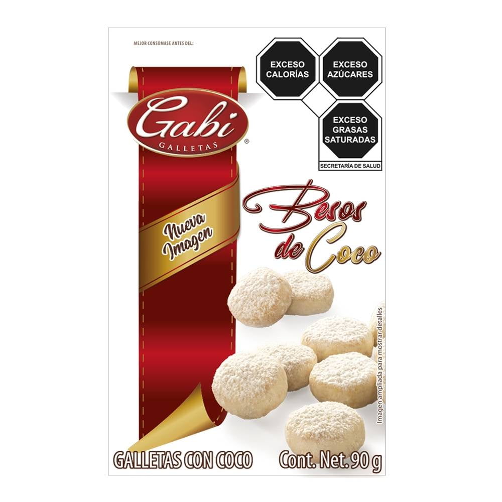 Galletas Gabi Besos De Coco 90 G Walmart 