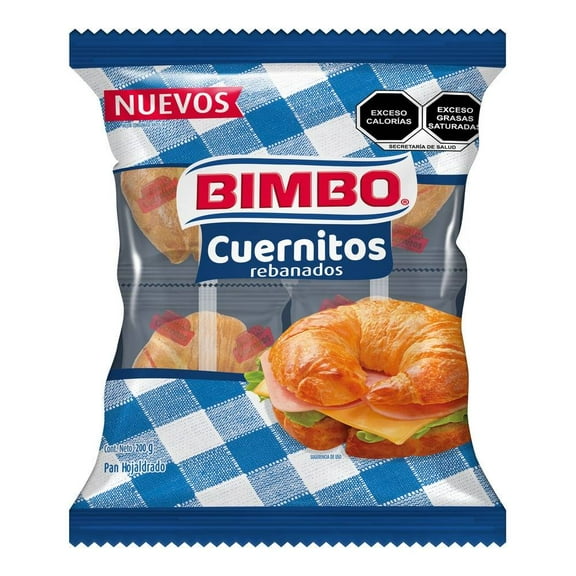 Cuernitos Bimbo rebanados 200 g