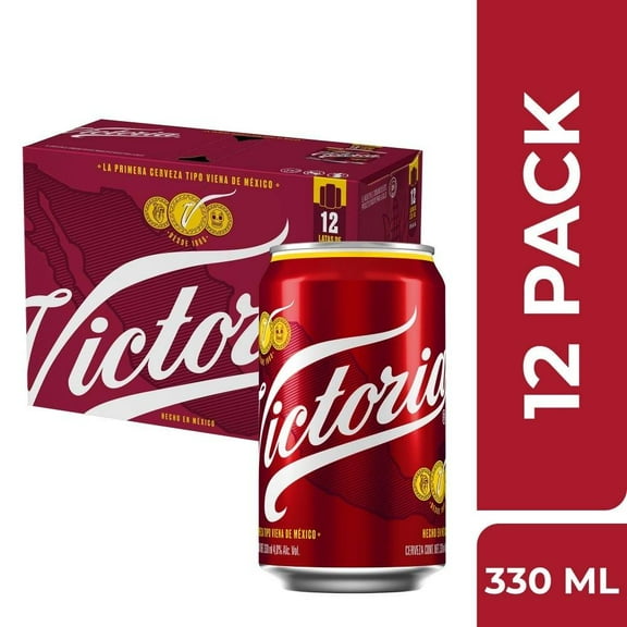 Cerveza Victoria 12 latas con 330 ml c/u