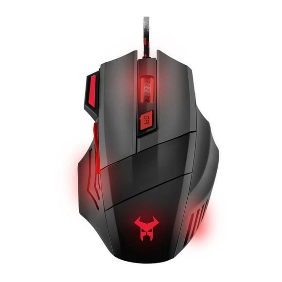 mouse gaming stf stgm16864 4 resoluciones negro
