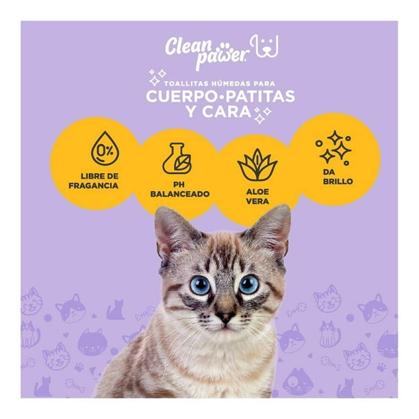 Clean Pawer Toallitas Humedas Para Mascota (Cuerpo - H-E-B México