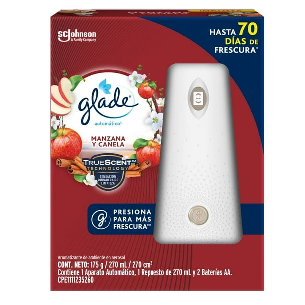 Disufor automático Glade manzana y canela aromatizante 270 ml