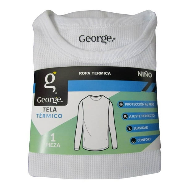 $30.01 - Walmart - Set de ropa térmica para niño marca George con el 85% de  descuento - LiquidaZona