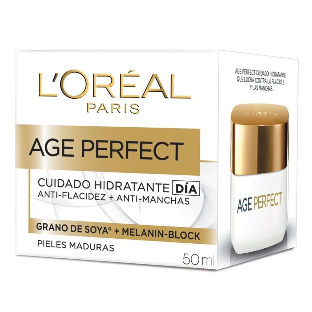 Crema Facial Loréal Paris Age Perfect Soya Antiarrugas De Día 50 Ml Walmart 7356