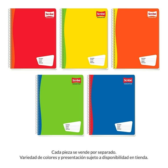 Cuaderno Profesional Scribe Cuadro Grande Varios Colores 1 Pieza