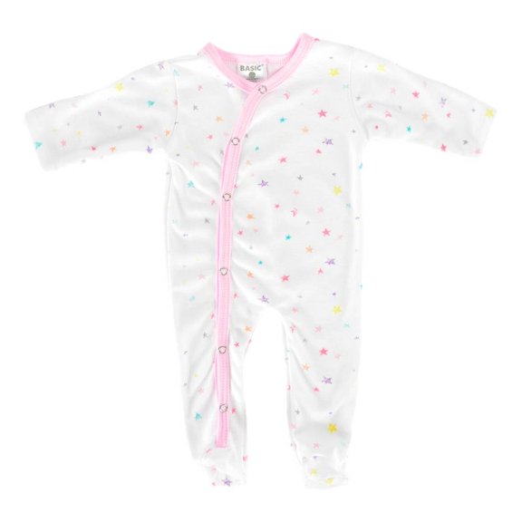 Mameluco Simply Basic Baby Talla 0 Meses Estrellas para Bebé