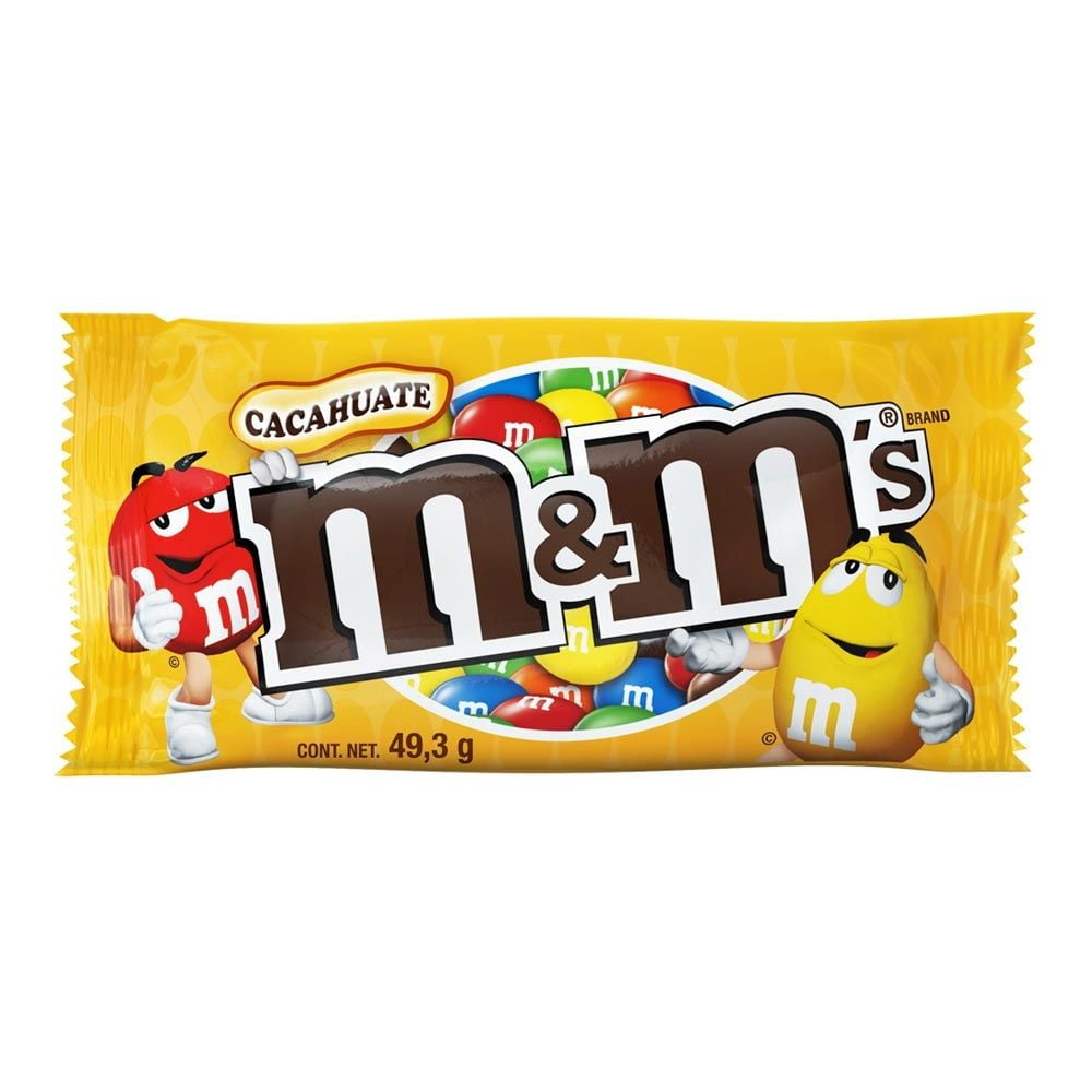 Chocolate M&Ms con cacahuate 49.3 g