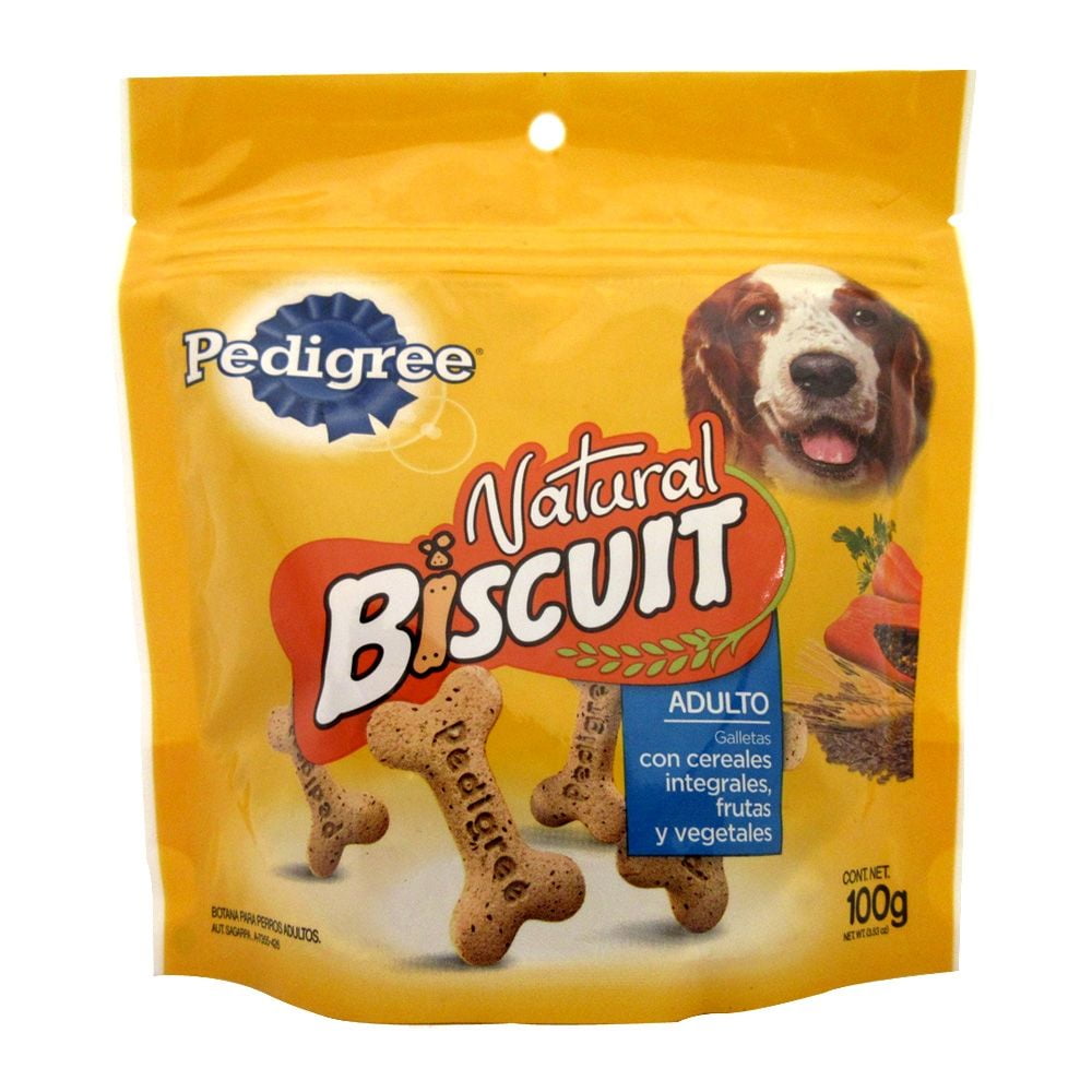 Premios Para Perro Pedigree Natural Biscuit Adulto 100 G Walmart