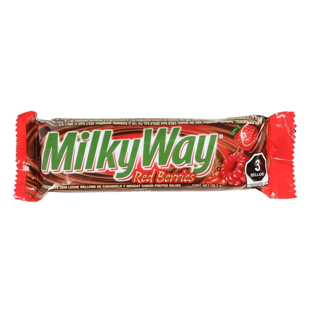 Chocolate Milky Way red berries 48.5 g | Bodega Aurrera en línea