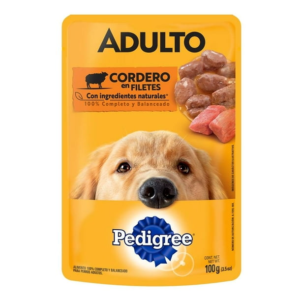 Alimento para Perro Pedigree Adulto Cordero en Filetes 100 g