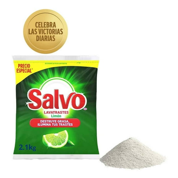 Lavatrastes en polvo Salvo limón 2.1 kg