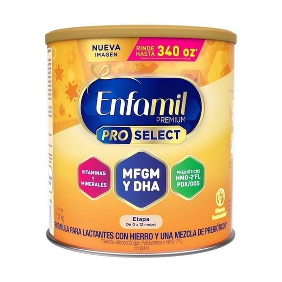 Fórmula para lactantes Enfamil Premium Pro Select etapa 1 de 0 a 12 meses 1.5 kg