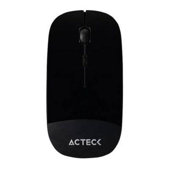 mouse inalámbrico acteck negro ac928885