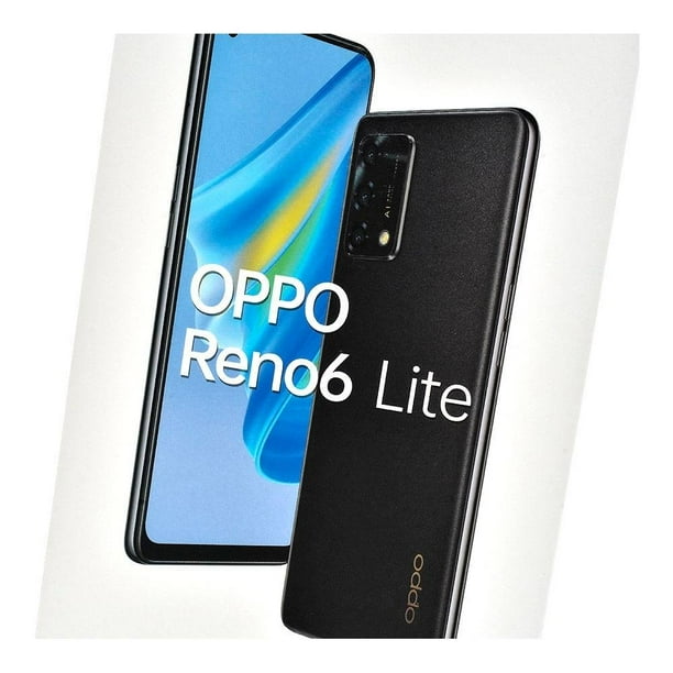 OPPO Celular Reno6 Lite Plata 128gb+6gb 5000mAh Carga Rapida