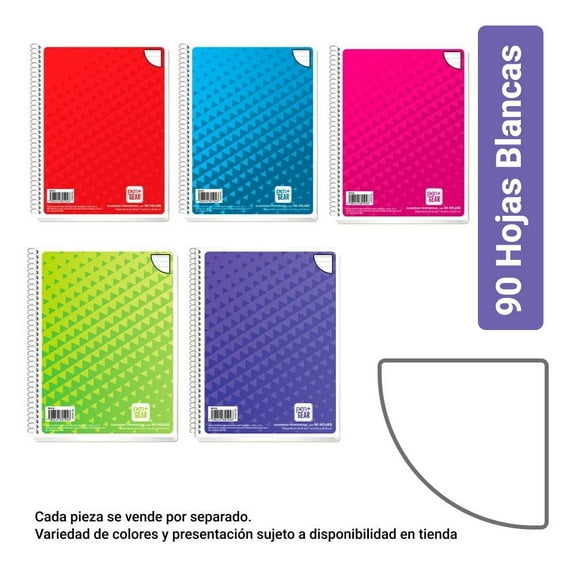 Cuaderno Profesional Pen+Gear Blanco 90 Hojas Varios Modelos 1 pza