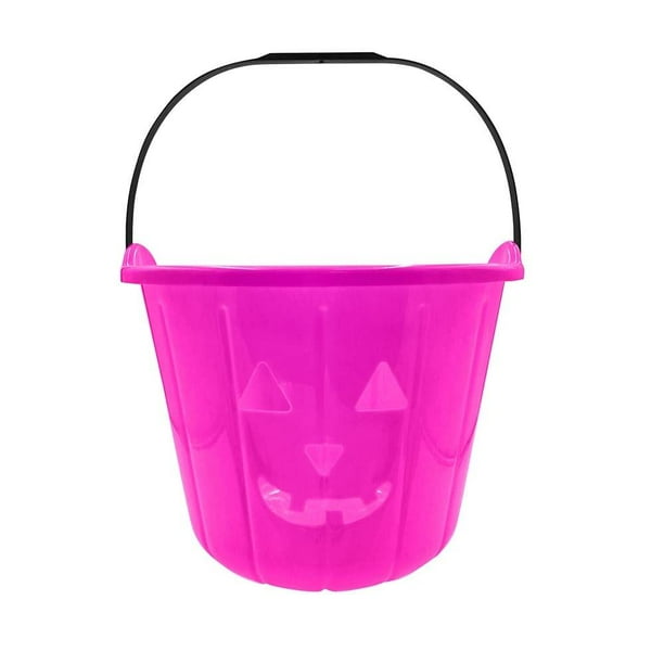 Cubeta Industrias boris Halloween calabaza rosa CEE24