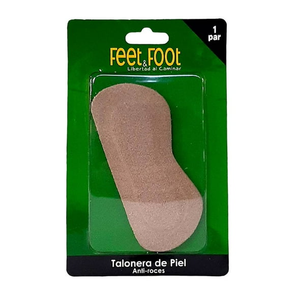 Talonera Feet&Foot Dama Talla Única Café