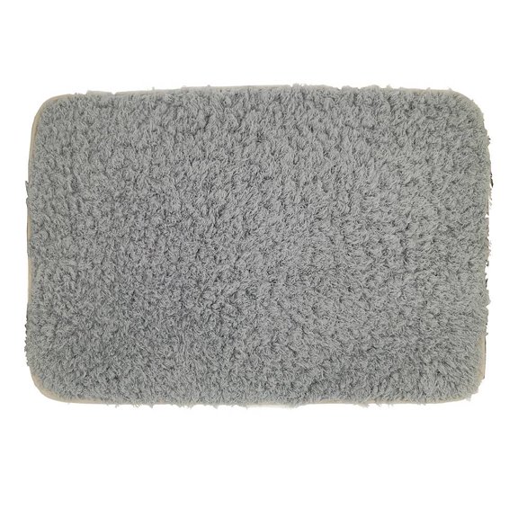 Tapete para Baño Homecreations Foam Gris 40x60 cm