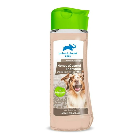 Shampoo para Perro Animal Planet de Avena y Miel 610 ml