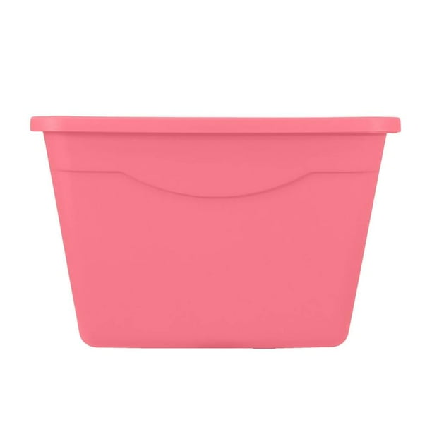 Caja Organizadora Plastictrends 68 Litros Rosa