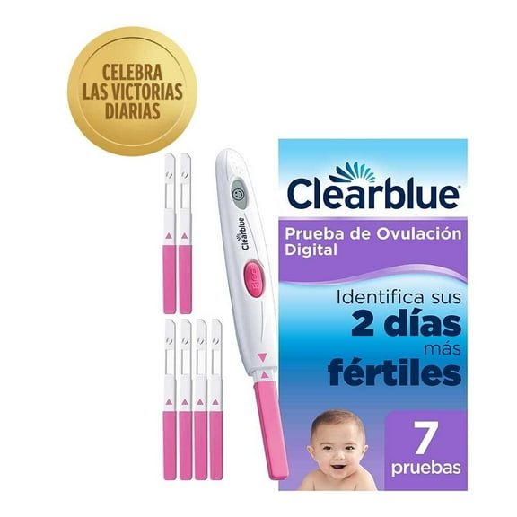 Prueba de ovulación Clearblue digital 7 pzas