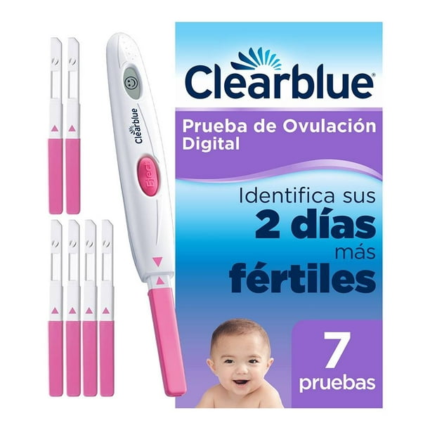 Fuera logo conformidad Prueba de ovulación Clearblue digital 7 pzas | Walmart